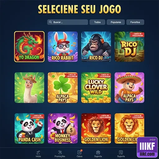 iiikf - app exclusivo - Interface do App